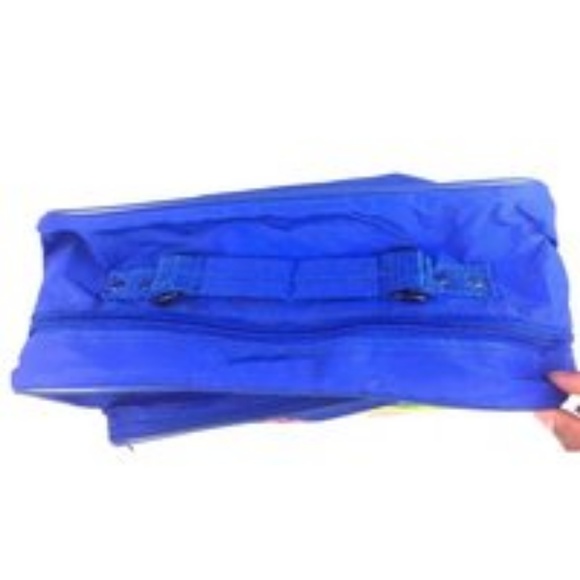 Vtg 80s Trafalgar Travel Bag & Passport Wallet - Picture 2 of 6